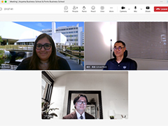 Online Exchange of Views with Porto Business School, Portugal