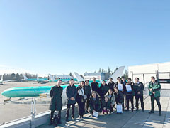 Overseas Study Seminar I:Seattle Study Tour Report -part4 “VIP Visit to Boeing Everett Factory and the City of Everett” 3