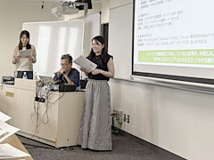 Bグループの発表